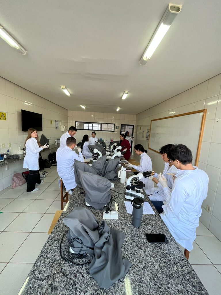 Explorando o mundo da odontologia aula prática com a Profª Lilian Regina (2)