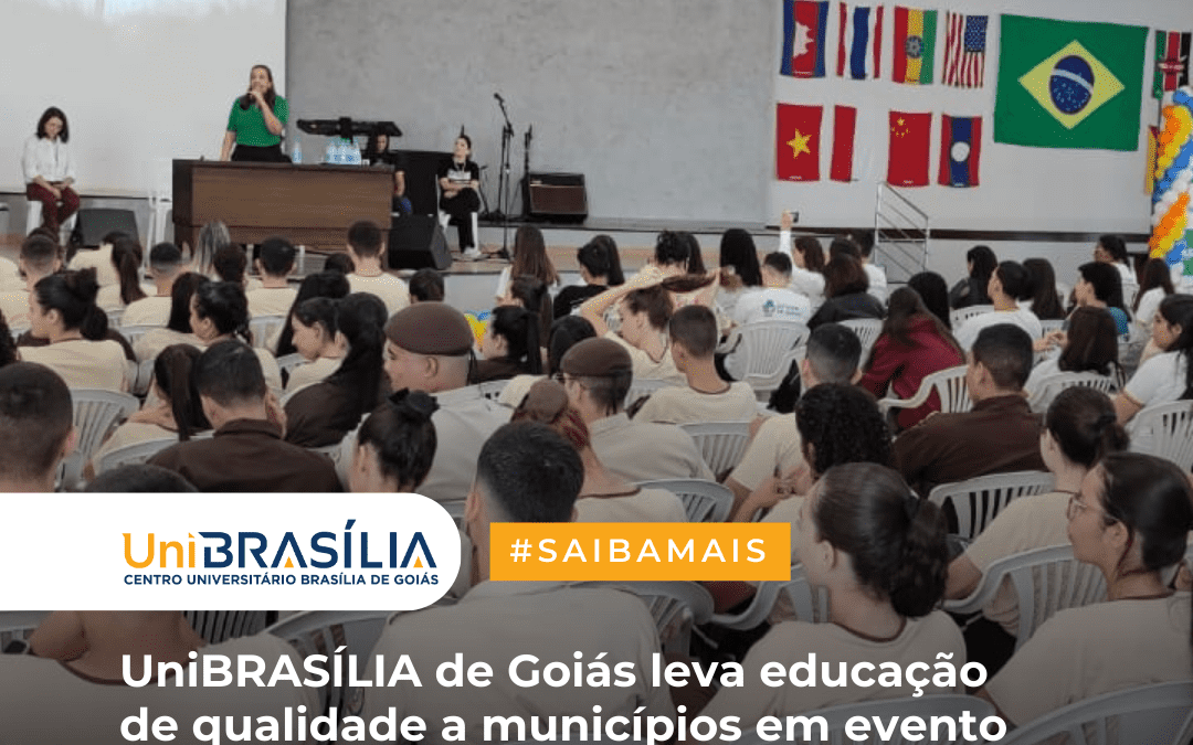 UniBRASÍLIA de Goiás leva educação de qualidade a municípios em evento da Superintendência de Ensino do Estado de Goiás