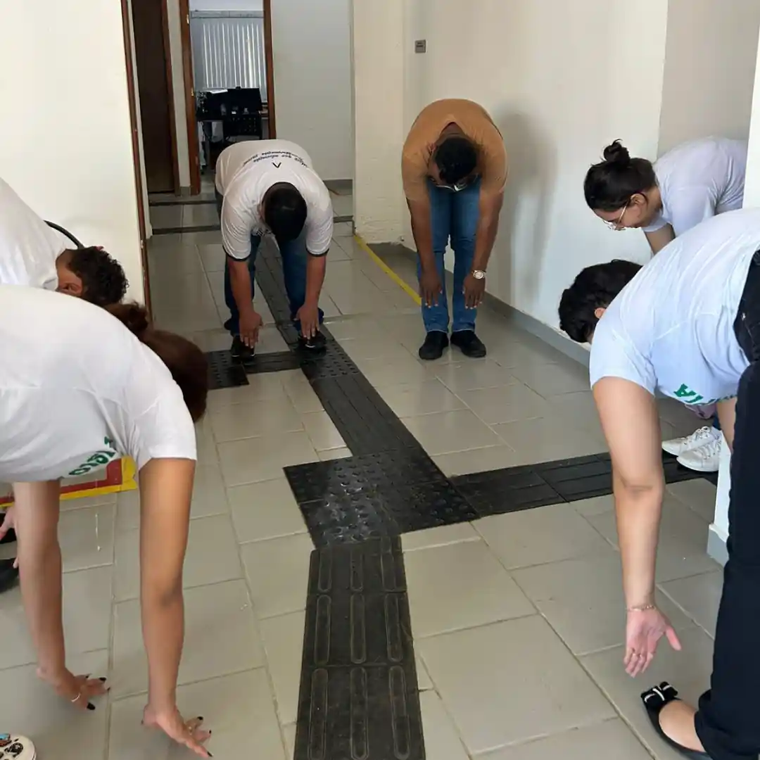 Curso de Fisioterapia do UniBRASILIA de Goias promove o projeto Saude Laboral 4.opti  - Curso de Fisioterapia do UniBRAS de Montes Belos promove o projeto “Saúde Laboral”