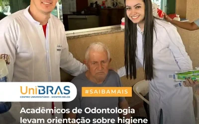 Acadêmicos de Odontologia levam orientação sobre higiene bucal ao asilo de Firminópolis