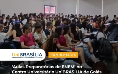 ‘Aulas Preparatórias de ENEM’ no Centro Universitário UniBRASÍLIA de Goiás impulsionam alunos de cidades vizinhas
